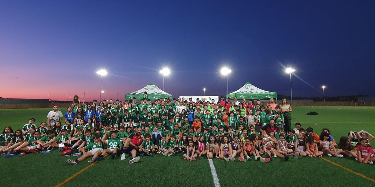 Participantes en el acto de clausura