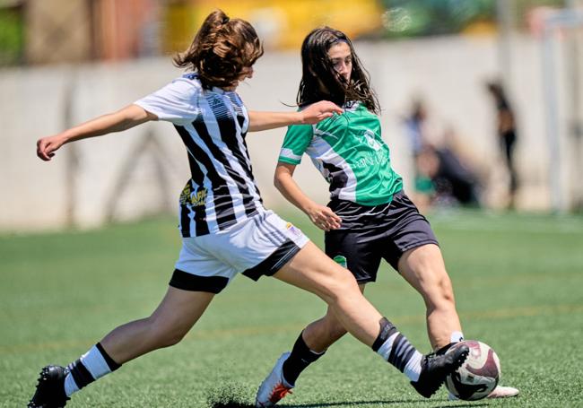 Irene durante la final