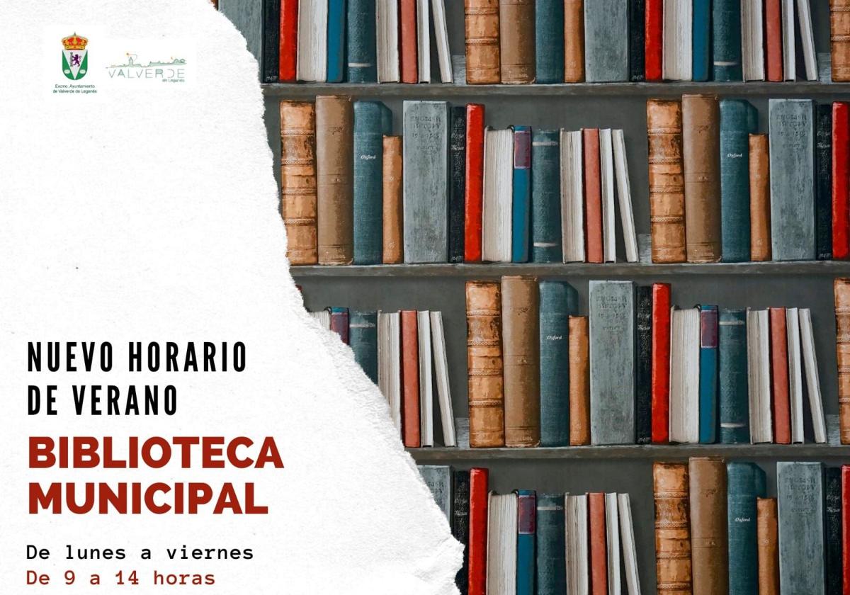 La biblioteca comienza con el horario de verano