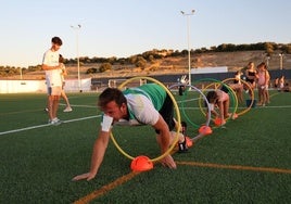 Durante una de las pruebas del año pasado
