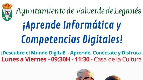 A finales de julio comienza un taller de informática para adultos
