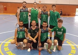 El equipo valverdeño de baloncesto