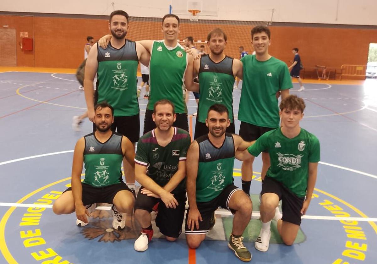 El equipo valverdeño de baloncesto