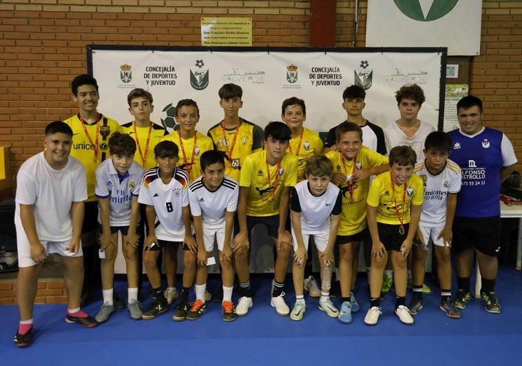 Equipos que disputaron la final de infantiles y alevines