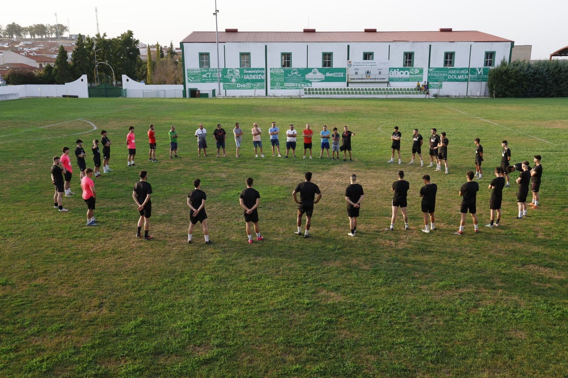 Inicio de pretemporada del Racing CP Valverdeño