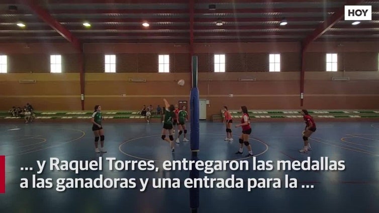 Finalizan los torneos de voleibol en Valverde de Leganés
