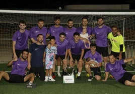 EMD Valverde F/, ganadores del torneo de fútbol 7