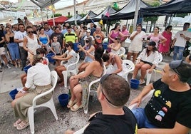 Juegos en el día de peñas del año pasado