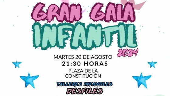 Esta noche es la gala para elegir a miss y míster infantiles