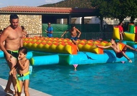 Fiesta acuática de hace hace unos años