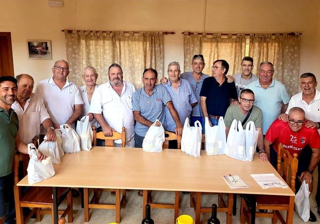 Participantes en los concursos organizados en el Hogar