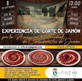 El próximo 8 de septiembre será la I Feria del Jamón