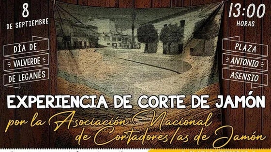 El próximo 8 de septiembre será la I Feria del Jamón
