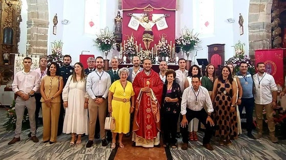 La localidad celebra el día de su patrón, el Cristo de la Misericordia