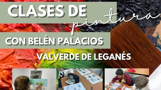 Las clases de pintura de Belén Palacios comienzan en octubre