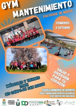 Este miércoles comienza la gimnasia de mantenimiento