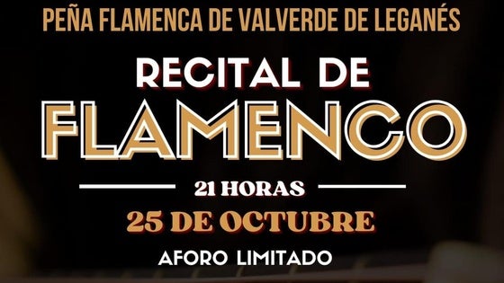 A las 21.00 horas da comienzo en Recital de Flamenco