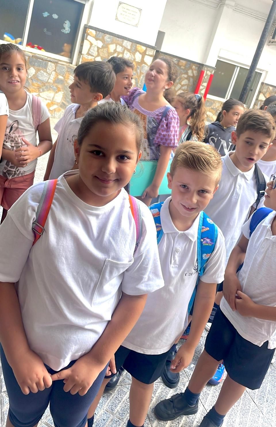 Inicio escolar en Valverde