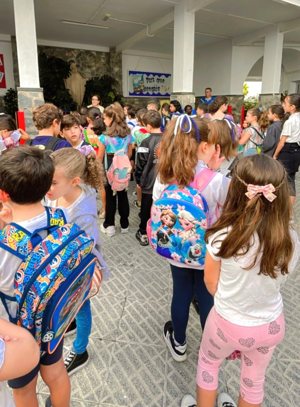 Inicio escolar en Valverde