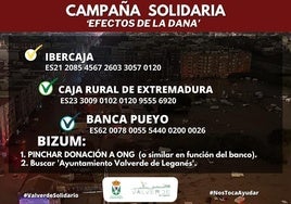 El Ayuntamiento lanza una campaña solidaria a favor de los afectados por la Dana