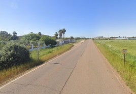 Lugar aproximado del accidente