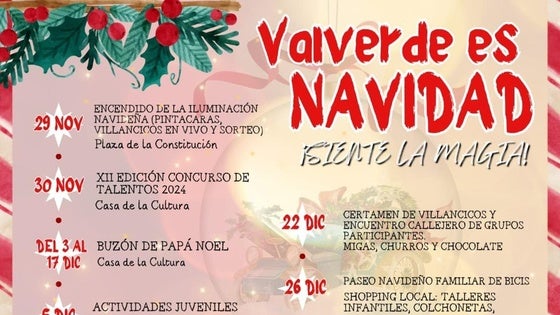 Publicado el programa para las próximas semanas