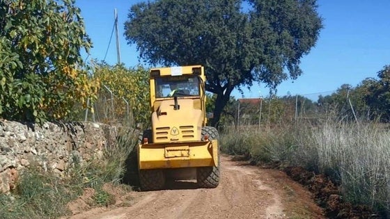 Realizados trabajos de acondicionamiento en caminos rurales del entorno