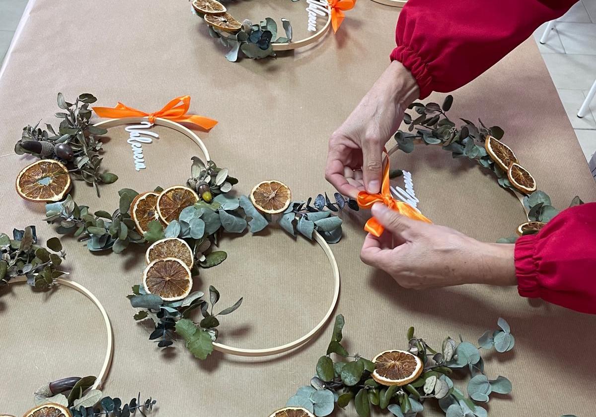 Imagen principal - Imágenes de las guirnaldas