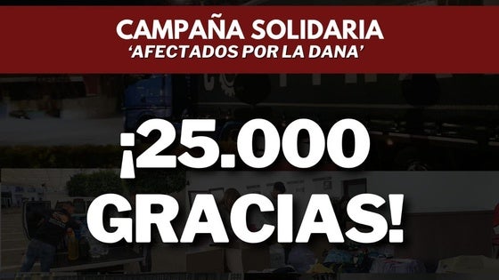Los valverdeños donan 25.000 euros a los afectados por la Dana