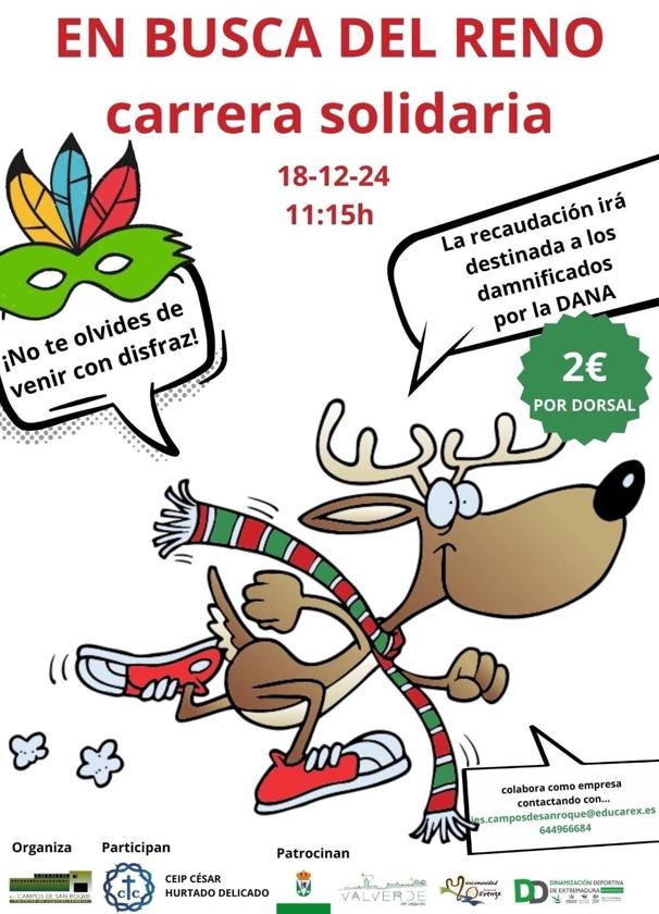 Mañana es la carrera solidaria 'En busca del Reno'