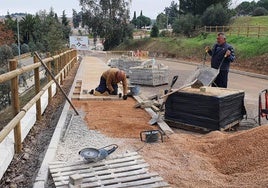 Durante las obras