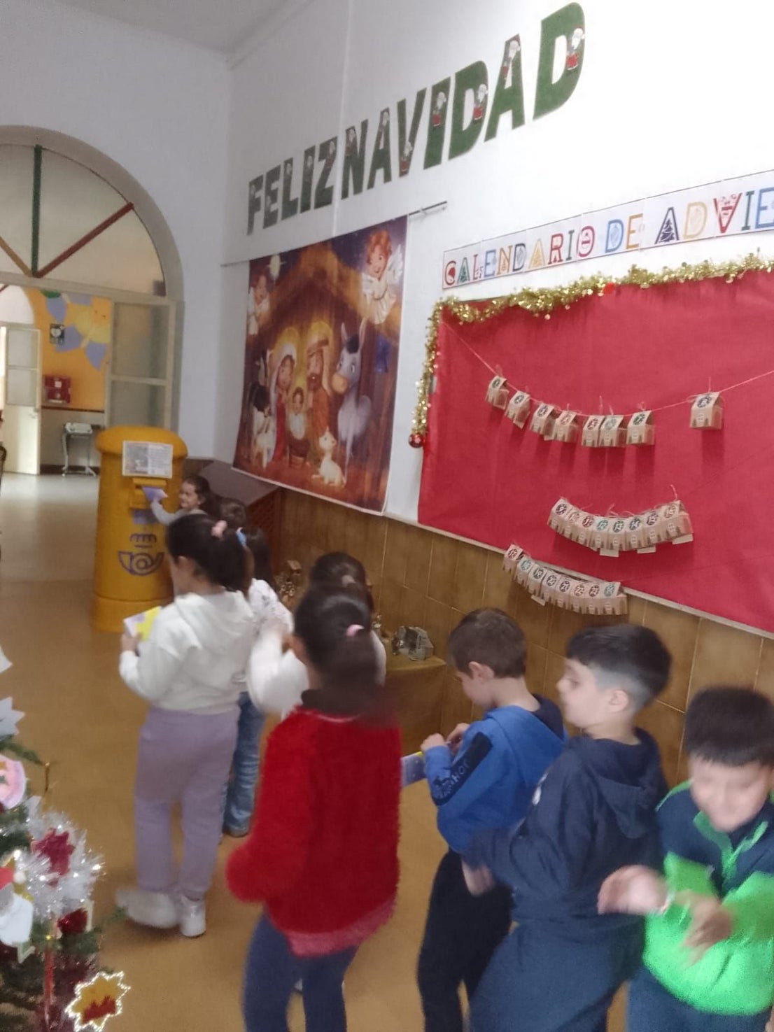 'Feliz postal navideña'