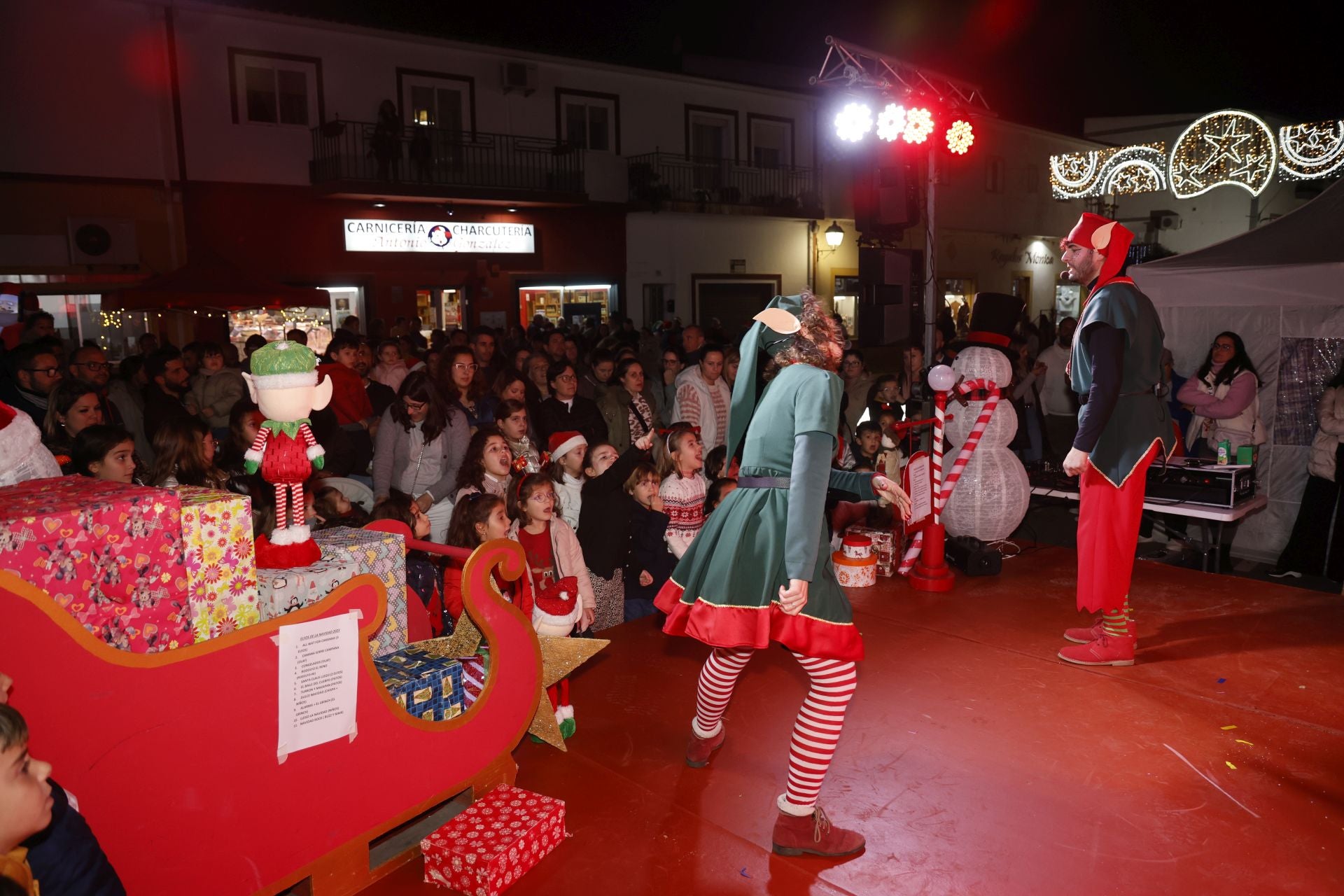 Visita de Papá Noel