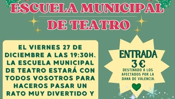 Vuelve el teatro más solidario a la Casa de la Cultura