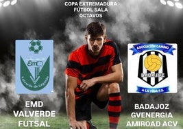 Este sábado el equipo de fútbol sala juega los octavos de final de la Copa Extremadura