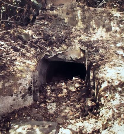 Entrada al saetín izquierdod el molino