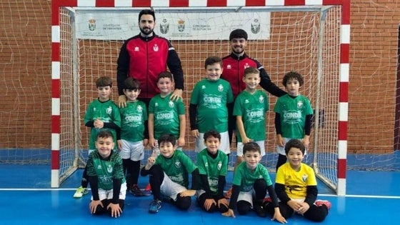 El fútbol prebenjamín es protagonista en Valverde