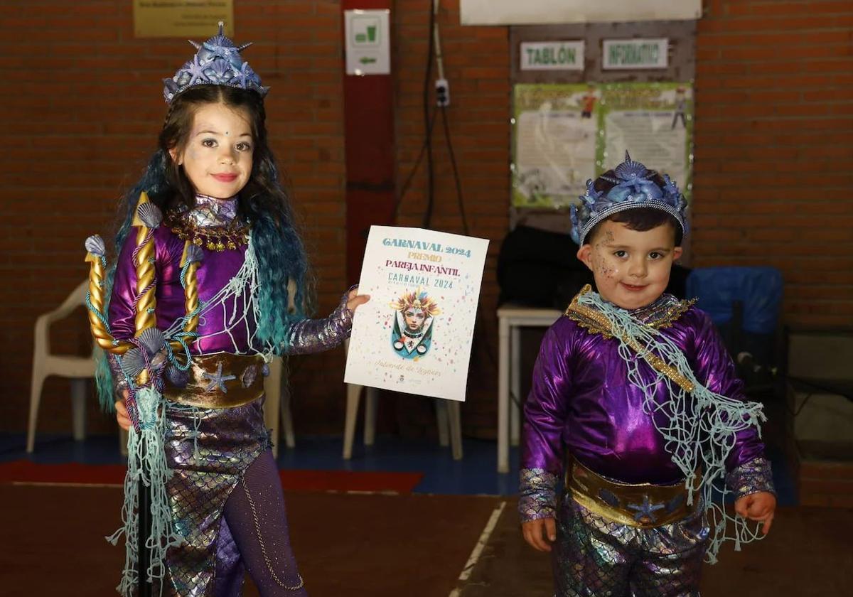 Premiados en la categoría infantil el año pasado