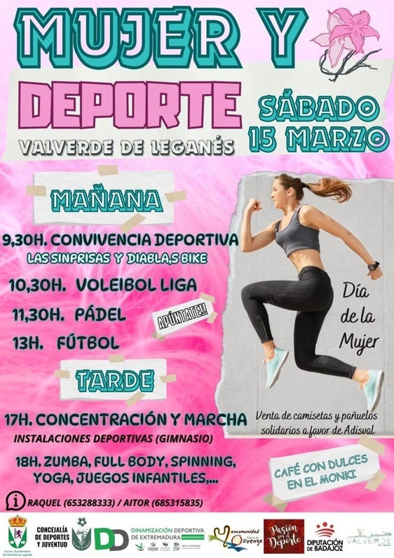 Este fin de semana regresa la jornada 'Mujer y Deporte'