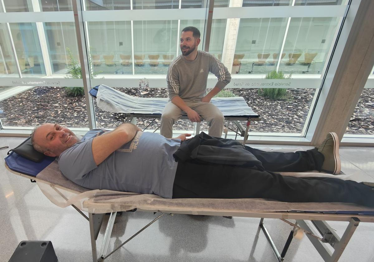 Imagen principal - Algunas imágenes de las jornadas de donación