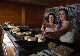Quesería Valtrejo durante la edición 2024 de 'Vive la Trashumancia' y la 'Feria del Queso Artesano'