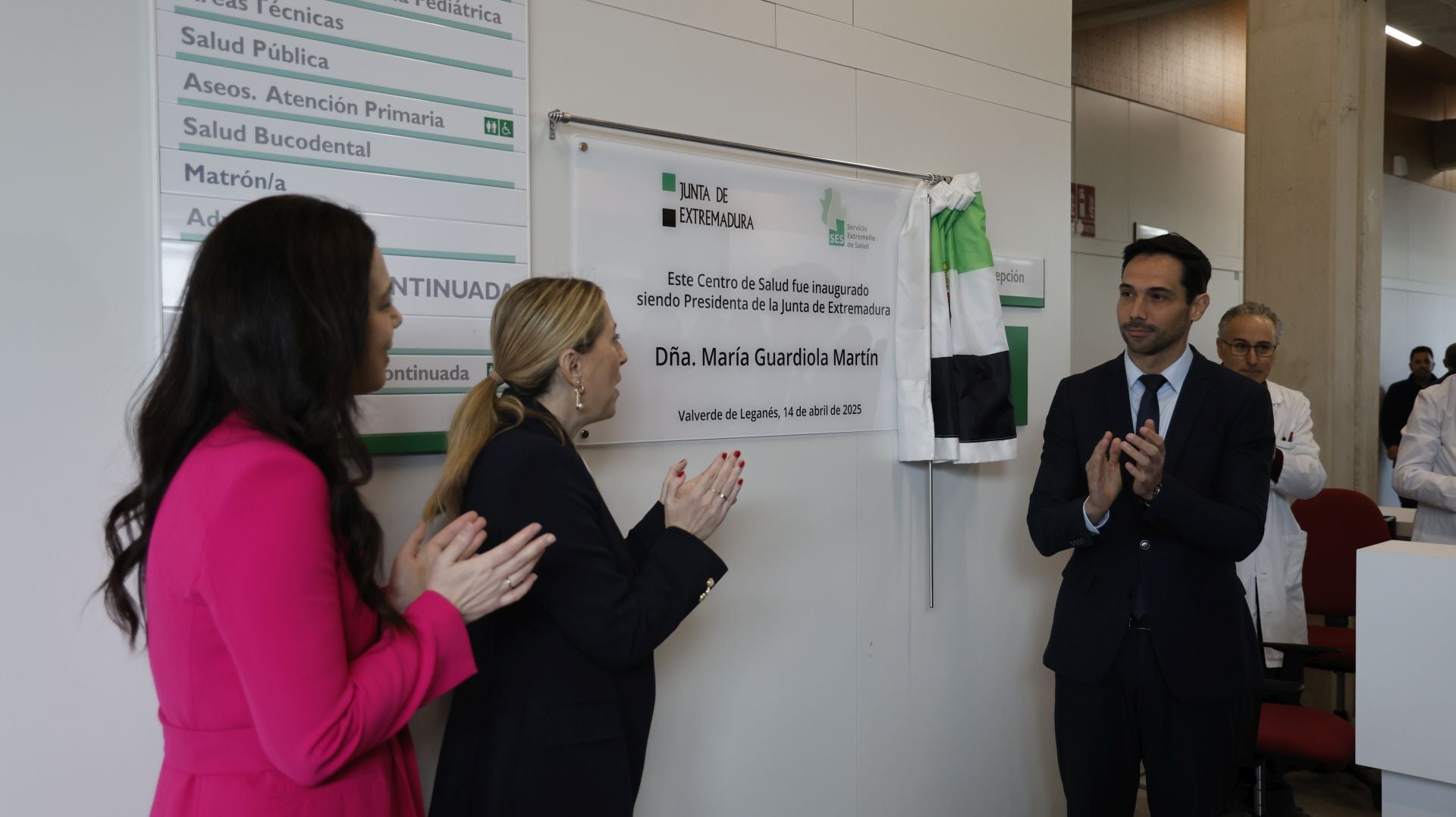 Inauguración del Centro de Salud