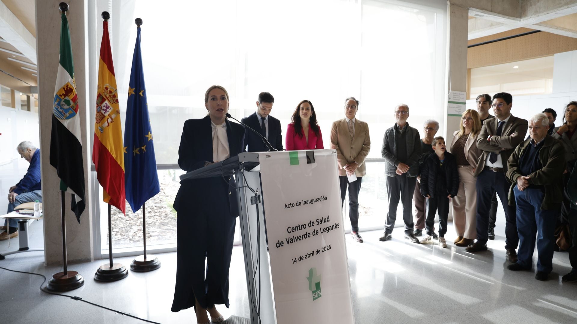 Inauguración del Centro de Salud