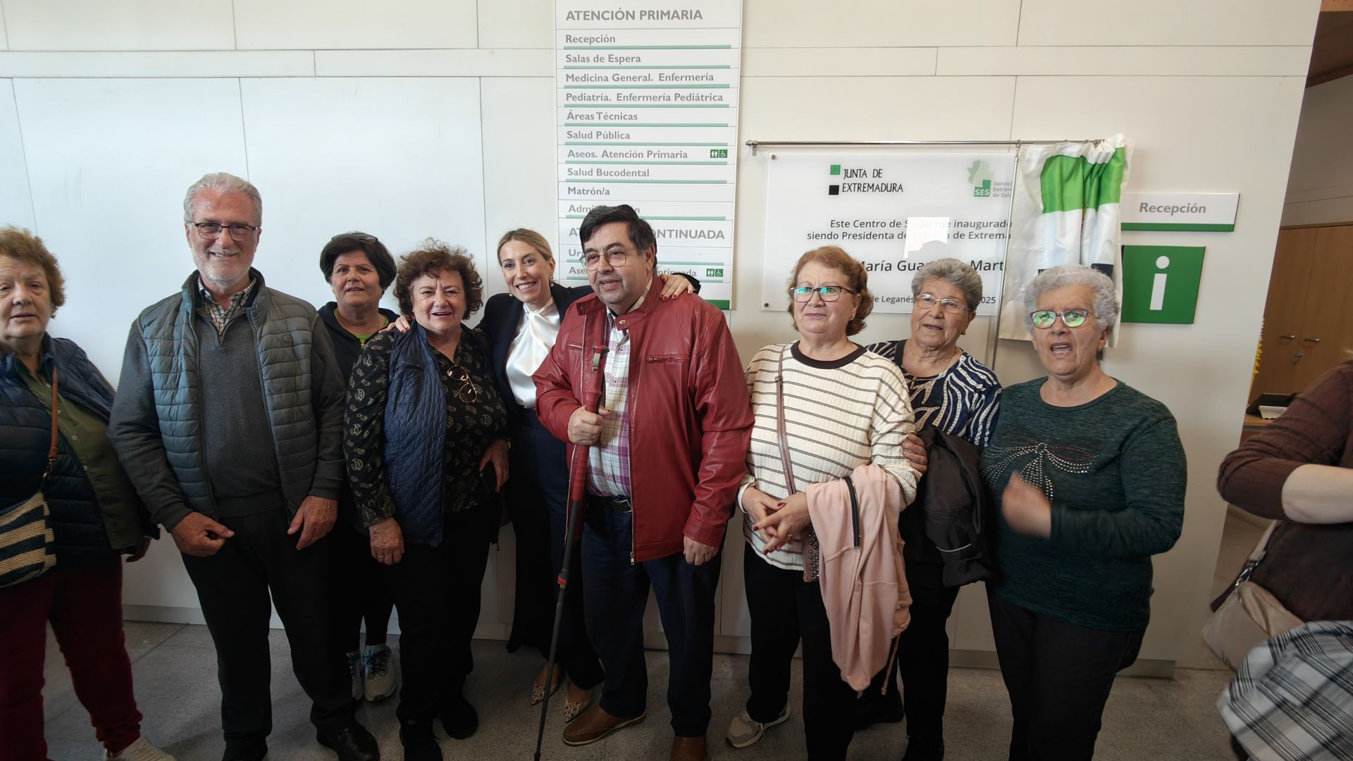 Inauguración del Centro de Salud