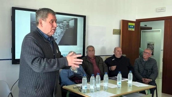 José Hinojosa Durán visita Valverde de Leganés