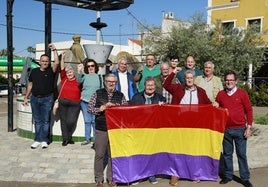 Concentración de los valverdeños en el Llano del Lagar