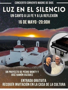 Ya hay fecha para el primer evento cultural del Convento Madre de Dios