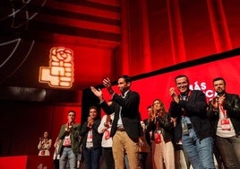 Borrego en la clausura del congreso provincial