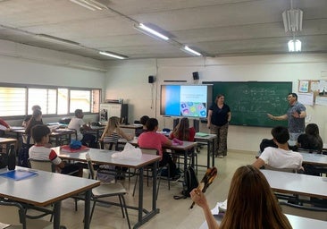 Durante la charla