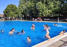 Primera chapuzón de la temporada